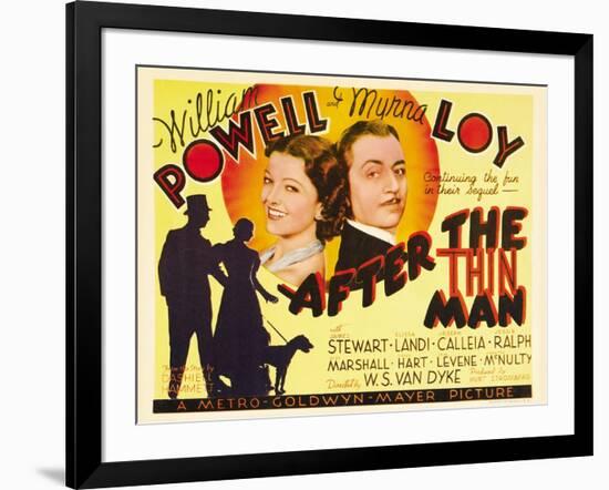 After the Thin Man, 1936-null-Framed Art Print