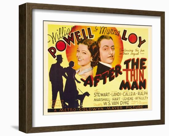 After the Thin Man, 1936-null-Framed Art Print