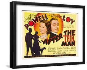 After the Thin Man, 1936-null-Framed Art Print