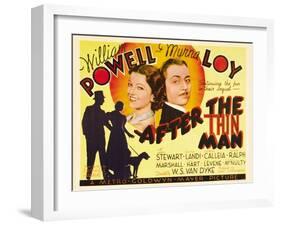 After the Thin Man, 1936-null-Framed Art Print