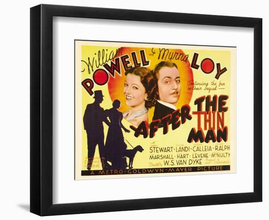 After the Thin Man, 1936-null-Framed Art Print