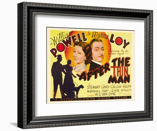 After the Thin Man, 1936-null-Framed Art Print