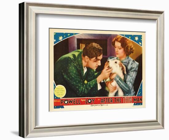 After the Thin Man, 1936-null-Framed Art Print