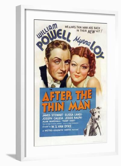 After the Thin Man, 1936-null-Framed Art Print