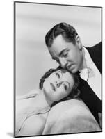 After the Thin Man by W.S. Van Dyke with Myrna Loy, William Powell, 1936 (b/w photo)-null-Mounted Photo