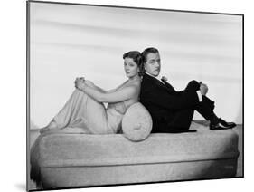 After the Thin Man by W.S. Van Dyke with Myrna Loy, William Powell, 1936 (b/w photo)-null-Mounted Photo