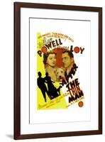 After the Thin Man, Myrna Loy, Asta, William Powell, 1936-null-Framed Poster