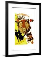 After the Thin Man, Myrna Loy, Asta, William Powell, 1936-null-Framed Poster