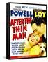 After the Thin Man, Myrna Loy, William Powell, Asta, 1936-null-Framed Stretched Canvas