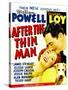 After the Thin Man, Myrna Loy, William Powell, Asta, 1936-null-Stretched Canvas