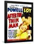 After the Thin Man, Myrna Loy, William Powell, Asta, 1936-null-Framed Poster