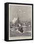 After the War, Welcoming the Victorious Fleet at New York-null-Framed Stretched Canvas