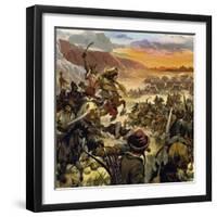 After Twenty Years, Temugin Became Khan of All the Khans-Alberto Salinas-Framed Giclee Print