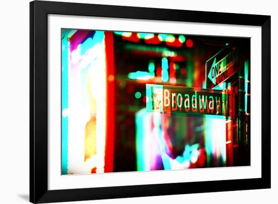 After Twitch NYC - Broadway-Philippe Hugonnard-Framed Photographic Print