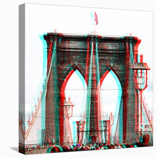 After Twitch NYC - Brooklyn Bridge-Philippe Hugonnard-Stretched Canvas