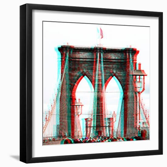 After Twitch NYC - Brooklyn Bridge-Philippe Hugonnard-Framed Photographic Print