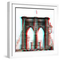 After Twitch NYC - Brooklyn Bridge-Philippe Hugonnard-Framed Photographic Print