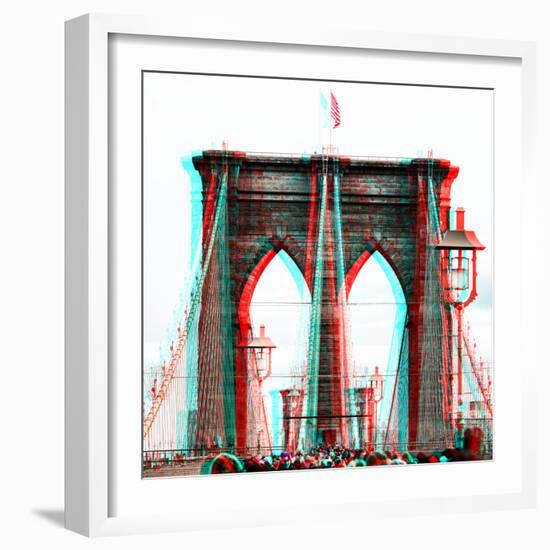 After Twitch NYC - Brooklyn Bridge-Philippe Hugonnard-Framed Photographic Print