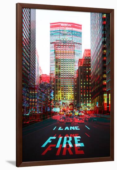 After Twitch NYC - Fire Lane-Philippe Hugonnard-Framed Photographic Print