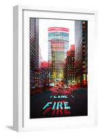 After Twitch NYC - Fire Lane-Philippe Hugonnard-Framed Photographic Print