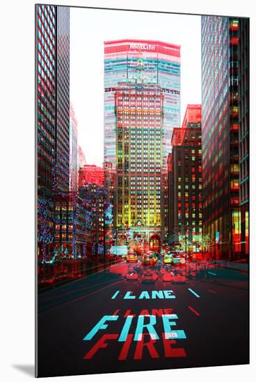 After Twitch NYC - Fire Lane-Philippe Hugonnard-Mounted Premium Photographic Print