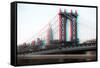 After Twitch NYC - Manhattan Bridge-Philippe Hugonnard-Framed Stretched Canvas