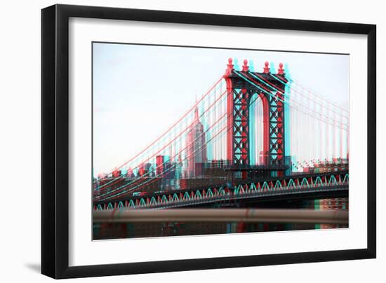 After Twitch NYC - Manhattan Bridge-Philippe Hugonnard-Framed Photographic Print