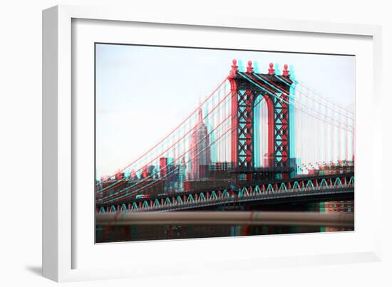 After Twitch NYC - Manhattan Bridge-Philippe Hugonnard-Framed Photographic Print