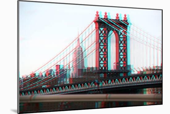 After Twitch NYC - Manhattan Bridge-Philippe Hugonnard-Mounted Photographic Print