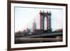 After Twitch NYC - Manhattan Bridge-Philippe Hugonnard-Framed Photographic Print