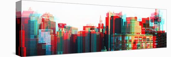 After Twitch NYC - Manhattan Skyscrapers-Philippe Hugonnard-Stretched Canvas