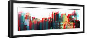 After Twitch NYC - Manhattan Skyscrapers-Philippe Hugonnard-Framed Photographic Print