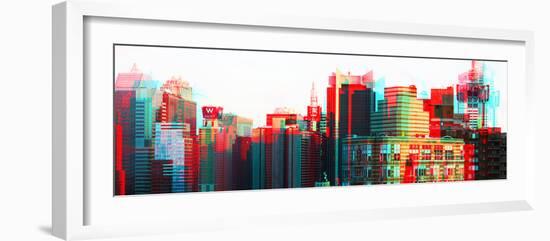 After Twitch NYC - Manhattan Skyscrapers-Philippe Hugonnard-Framed Photographic Print