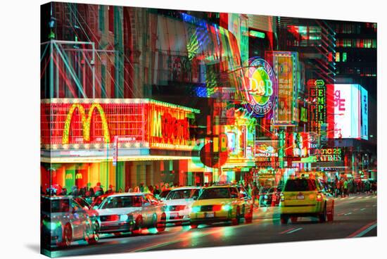 After Twitch NYC - Manhattan Traffic-Philippe Hugonnard-Stretched Canvas