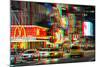 After Twitch NYC - Manhattan Traffic-Philippe Hugonnard-Mounted Photographic Print