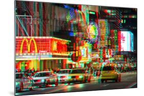 After Twitch NYC - Manhattan Traffic-Philippe Hugonnard-Mounted Photographic Print