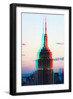 After Twitch NYC - Top of the Empire State Building-Philippe Hugonnard-Framed Photographic Print