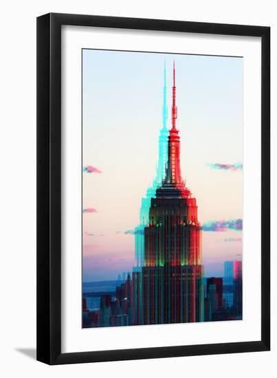 After Twitch NYC - Top of the Empire State Building-Philippe Hugonnard-Framed Photographic Print