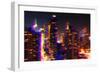 After Twitch NYC - Towers Night-Philippe Hugonnard-Framed Photographic Print