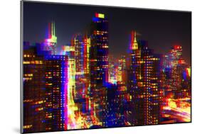 After Twitch NYC - Towers Night-Philippe Hugonnard-Mounted Photographic Print