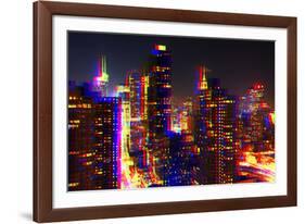 After Twitch NYC - Towers Night-Philippe Hugonnard-Framed Photographic Print