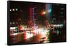 After Twitch NYC - Urban City-Philippe Hugonnard-Framed Stretched Canvas