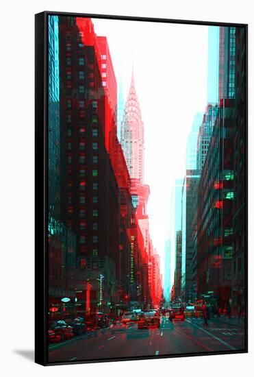 After Twitch NYC - Urban Traffic-Philippe Hugonnard-Framed Stretched Canvas