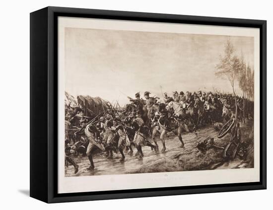 After Waterloo: Every Man for Himself, 1890-Andrew Carrick Gow-Framed Stretched Canvas
