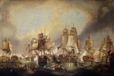 The Battle of Trafalgar-(after) William Clarkson Stanfield-Mounted Giclee Print