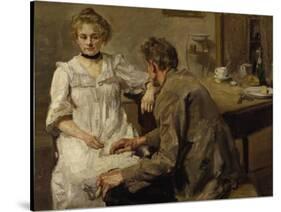 After Work, 1900/01-Max Slevogt-Stretched Canvas