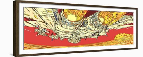 Afterburner-HR-FM-Framed Premium Giclee Print