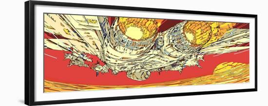 Afterburner-HR-FM-Framed Premium Giclee Print