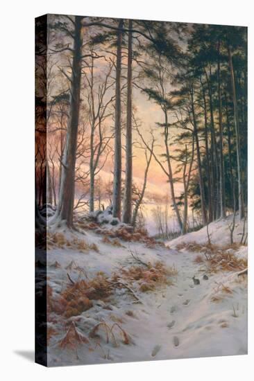 Afterglow-Joseph Farquharson-Stretched Canvas