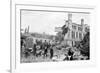 Aftermath of a German Bombing Raid, Merseyside, World War II, March 1941-null-Framed Giclee Print